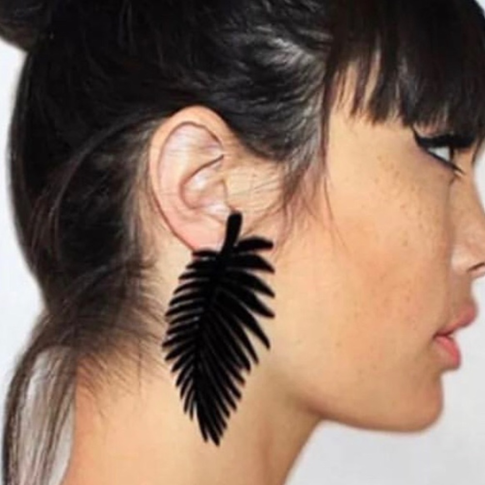 🌴 Palm Leaves Earrings